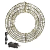 Kép 10/11 - LED karácsonyi koszorú, 480 LED, külső és belső, meleg fehér