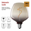Kép 5/13 - LED izzó DECO S123/ E27 / 4 W (16 W) / 150 lm / flame