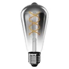 Kép 8/15 - LED izzó DECO SMOKED ST64 / E27 / 4,5 W (19 W) / 180 lm / flame