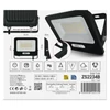 Kép 14/18 - LED reflektor GLARO 30W, fekete, IP65, 3000 lm, természetes fehér