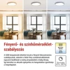 Kép 7/21 - EMOS LED mennyezeti lámpa SABI 45W 2700lm dimm. állítható színhőmérséklet