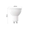 Kép 4/11 - LED izzó Classic MR16 / GU10 / 7 W (60 W) / 800 lm / Természetes fehér / dimmelhető