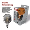 Kép 6/15 - LED izzó DECO SMOKED G125 / E27 / 4,5 W (19 W) / 180 lm / flame