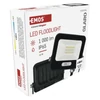 Kép 16/19 - LED reflektor GLARO 10W, fekete, IP65, 1000 lm, természetes fehér