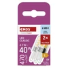 Kép 10/13 - LED izzó Classic JC / G9 / 4,2 W (40 W) / 470 lm / Hideg fehér / 2 pcs