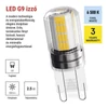 Kép 5/14 - LED izzó Classic JC / G9 / 2,5 W (32 W) / 350 lm / Hideg fehér