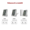 Kép 5/21 - Digitális hőmérő páratartalom-mérővel, vezeték nélküli érzékelővel, óra, dátum E0558W
