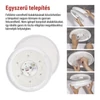 Kép 7/25 - LED mennyezeti lámpatest TIVI, A CLASS, MW sen.kerek, fehér 12,5W, IP44, Természetes fehér