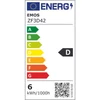 Kép 2/12 - LED izzó Filament gyertya / E14 / 5,9 W (60 W) / 806 lm / Meleg fehér
