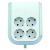 Kép 1/2 - MultiPower 4-es földelt elosztó adapter, fehér 0020340112
