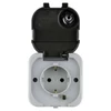 Kép 6/6 - AQUA TOP IP44 kulcsos csapfedeles alj  fk, szürke 2 kulccsal 0510224555