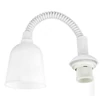 Kép 1/4 - Lámpafüggeszték, spirálos 50-130cm E27, max. 60W fehér 0513060555