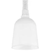 Kép 2/4 - Lámpafüggeszték, spirálos 50-130cm E27, max. 60W fehér 0513060555