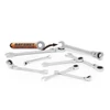 Kép 2/7 - Racsnis csillag-villáskulcs készlet - 8,10,13,14,15,17,19, 21 mm - flexibilis fejjel