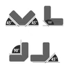 Kép 2/4 - Hegesztőmágnes - 45° - 90° - 135° - 9 kg