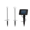 Kép 4/4 - LED-es szolár lámpa - 12 db mini gomba - melegfehér - 28,5 cm x 4 m