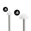 Kép 2/4 - LED-es szolár lámpa - 12 db mini gomba - melegfehér - 28,5 cm x 4 m