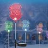 Kép 1/5 - LED-es szolár lámpa - Mikulás