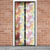 Kép 1/4 - Szúnyogháló függöny ajtóra -mágneses- 100 x 210 cm - színes pillangós
