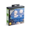 Kép 3/4 - Szolár lampion - fehér - hidegfehér LED - 21 cm