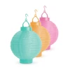 Kép 6/6 - Szolár lampion - 3 színben - hidegfehér LED - 21 cm