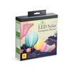 Kép 5/6 - Szolár lampion - 3 színben - hidegfehér LED - 21 cm