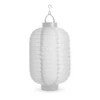 Kép 3/3 - Szolár lampion - fehér - hidegfehér LED - 21 cm
