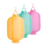 Kép 6/6 - Szolár lampion - 3 színben - hidegfehér LED - 21 cm