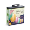 Kép 5/6 - Szolár lampion - 3 színben - hidegfehér LED - 21 cm