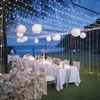 Kép 1/3 - Szolár lampion - fehér - hidegfehér LED - 28 cm