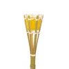Kép 2/4 - Citronella illatgyertya + fáklya - bambusz - 75 x 6,5 cm