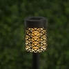 Kép 1/4 - Leszúrható LED szolár - láng hatással - 5,5 x 27 (+9) cm