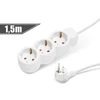 Kép 1/2 - 3-as elosztó - 250 V • 10 / 16 A - 1,5 m