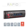 Kép 1/5 - Fejegység "Rapid" - 1 DIN - 4 x 50 W - BT - MP3 - AUX - SD - USB