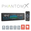 Kép 1/8 - Fejegység "PhantomX" - 1 DIN - 4 x 50 W - gesztusverzélés - BT - MP3 - AUX - USB
