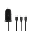 Kép 4/4 - Szivargyújtós adapter 4 az 1-ben + USB - fekete