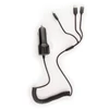 Kép 2/6 - Univerzális telefontöltő, micro USB + iPhone csatlakozással + USB 1A