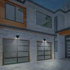 Kép 2/5 - Mozgásérzékelős szolár reflektor - forgatható fejjel - 2 COB LED