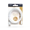 Kép 2/2 - Adatkábel - USB Type-C - fehér - 2 m