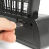 Kép 2/4 - Asztali UV rovarcsapda - akkumulátoros és USB-s, fekete