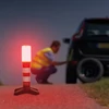 Kép 1/4 - Elakadásjelző lámpa - mágneses - 6 piros LED - elemes