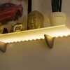 Kép 2/5 - LED szalag - melegfehér - 1 m - 3 x AA elemes