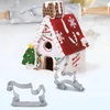 Kép 1/3 - Sütikiszúró forma - 3D mézeskalács házikó