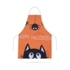 Kép 1/2 - Kötény - gyerek méret - vízálló vászonszerű - halloween - 44 x 35 cm