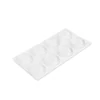 Kép 3/3 - Ajtóütköző szett - öntapadós, átlátszó - 18 mm - 8 db / csomag