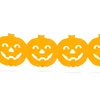 Kép 4/4 - Halloween-i papír girland - tök - 3 m