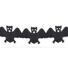 Kép 4/4 - Halloween-i papír girland - denevér - 3 m