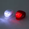 Kép 1/4 - LED-es kerékpár lámpa szett szilikon borítással