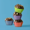 Kép 1/2 - Muffin papír szett - csíkos - 100 db / csomag