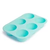 Kép 1/4 - Szilikon muffinsütő-forma - 6 adagos